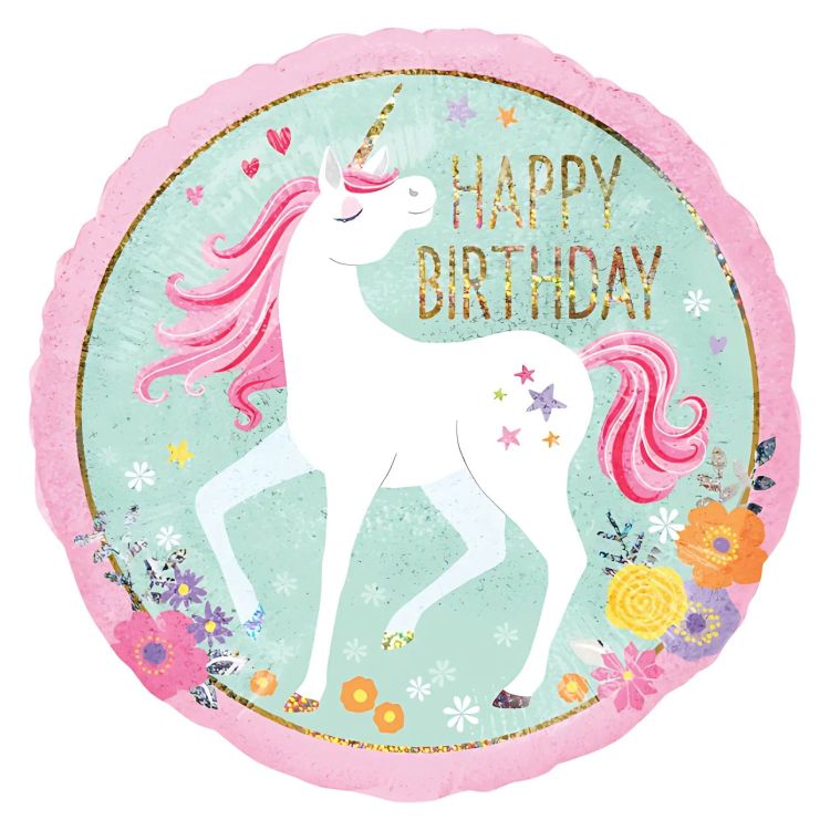 Balon unicorn magic - 45 cm