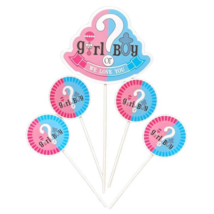 Topper tort gender reveal