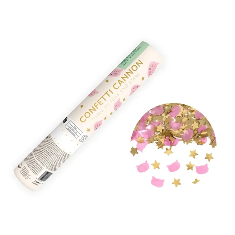 Tun confetti stelute si pisicute 20 cm