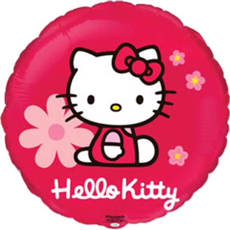 Balon folie rotund Hello Kitty 45 cm