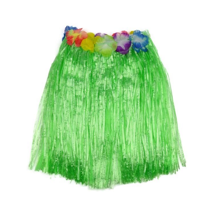 Fusta hawaiana verde 40 cm