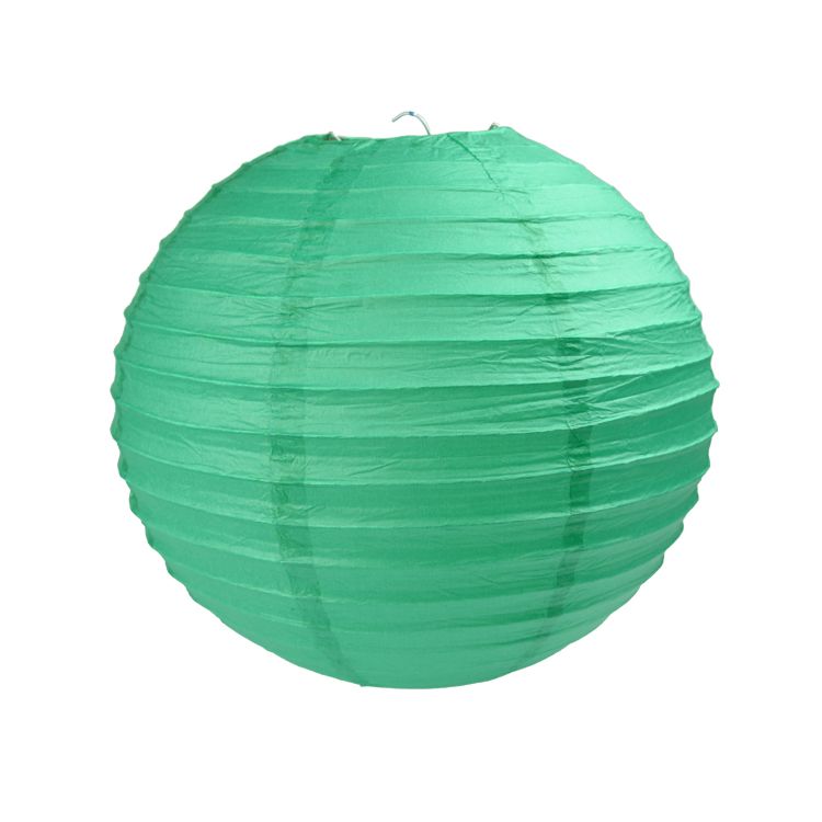 Lampion verde 30 cm