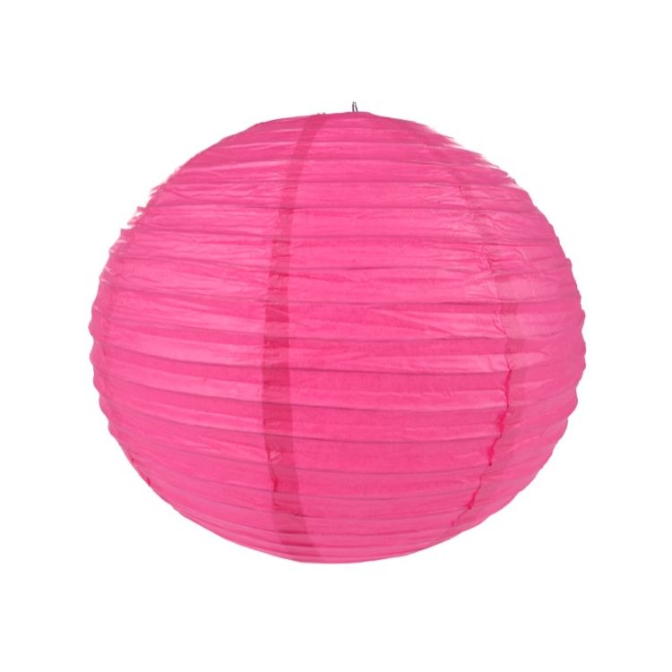 Lampion roz inchis 35 cm