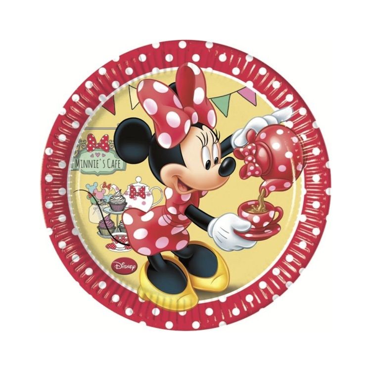 Farfurii Minnie Mouse Cafe 20 cm