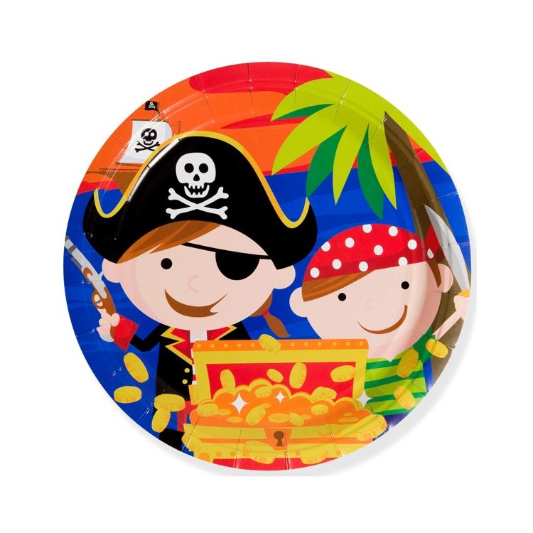 Farfurii party pirati 18 cm