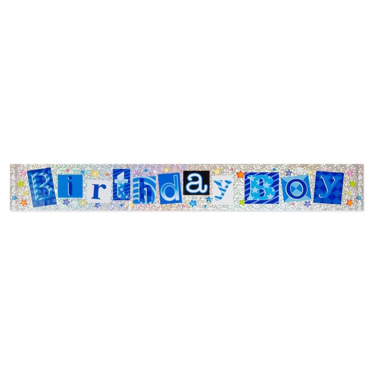 Party banner Birthday Boy
